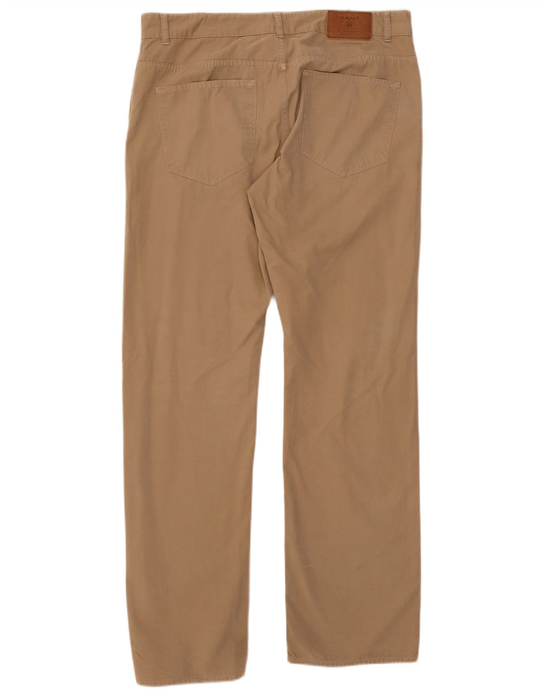 GANT Женские прямые повседневные брюки W36 L34 Бежевые хлопковые