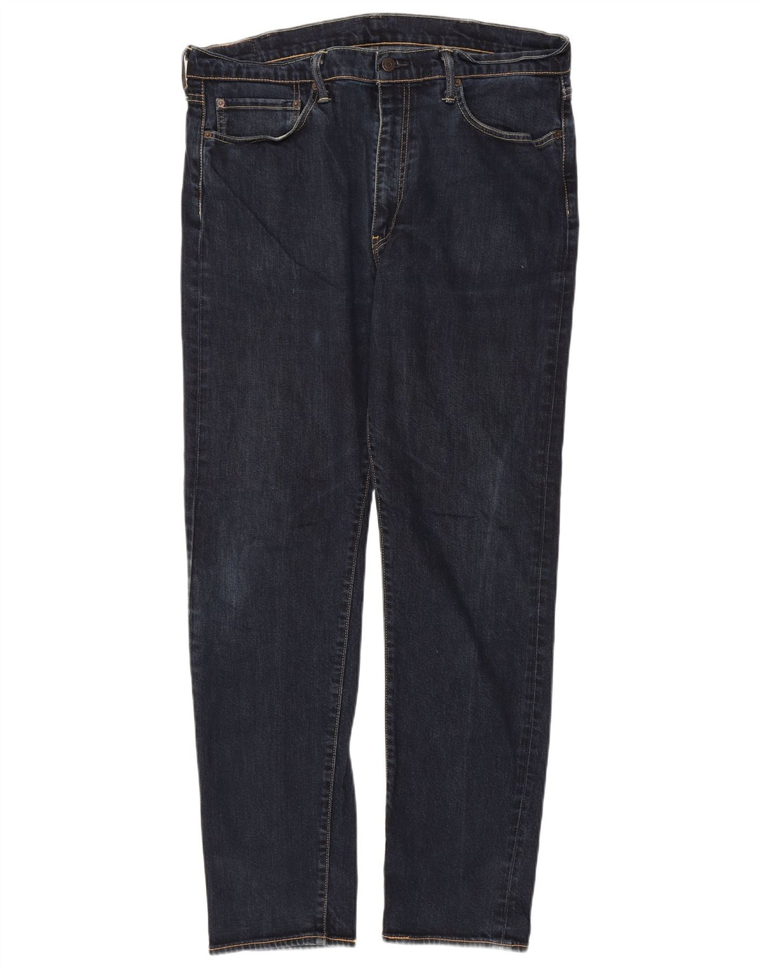 Мужские прямые джинсы Levi's 522 W38 L34 темно-синие, хлопок