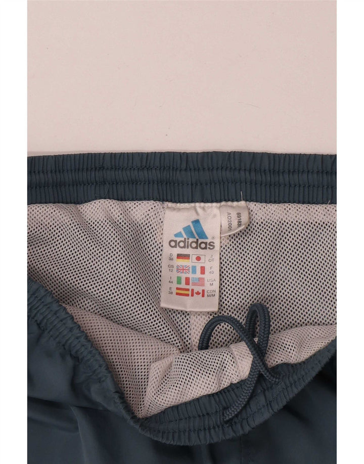 Женские спортивные брюки Adidas Joggers UK 12, средний синий полиэстер