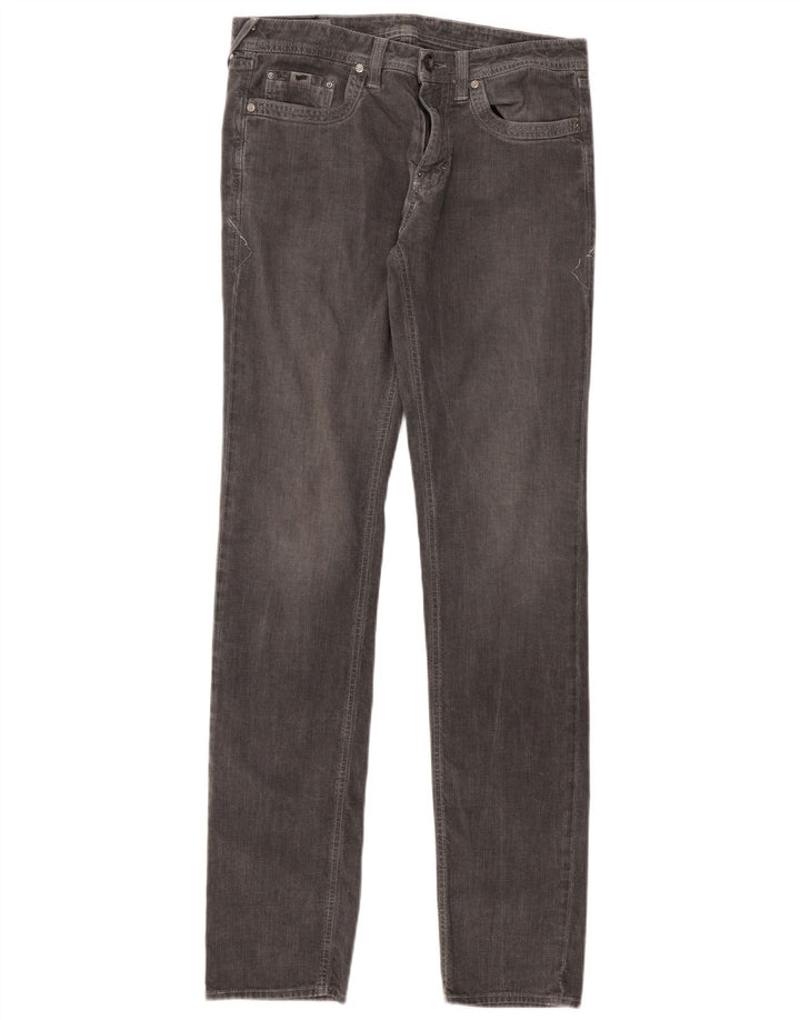 Мужские джинсы Gas Albert Slim W32 L34, серый хлопок