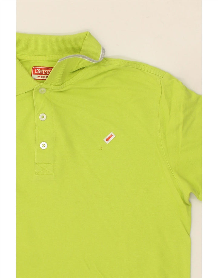 KAPPA Mens Polo Shirt Medium Green Cotton Vintage Kappa and Second-Hand Kappa from Messina Hembry 