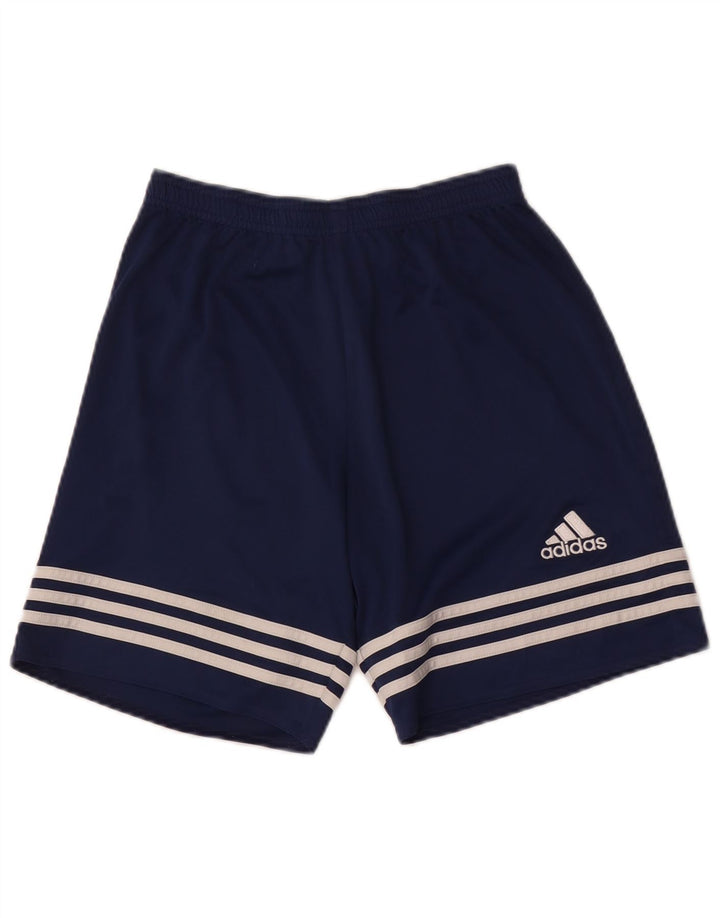 Мужские спортивные шорты Adidas, маленькие, темно-синие, полиэстер