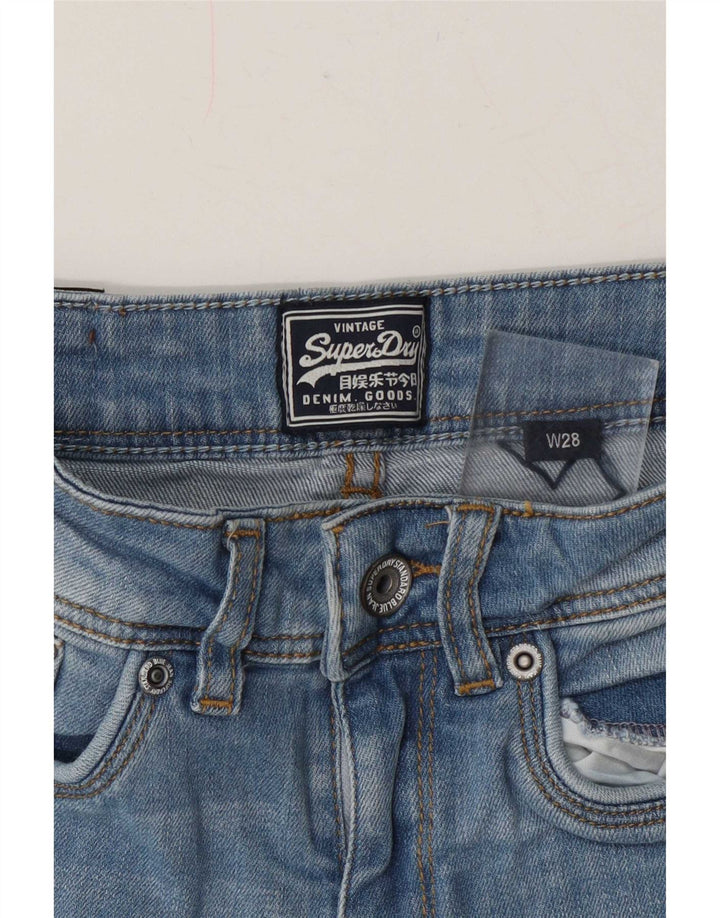 Женские джинсовые шорты Superdry W28, средний синий