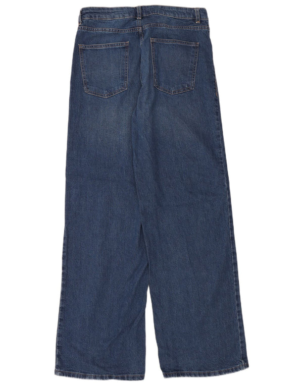 Мужские широкие джинсы Marks & Spencer UK 12, средние W32 L32, синие, хлопок