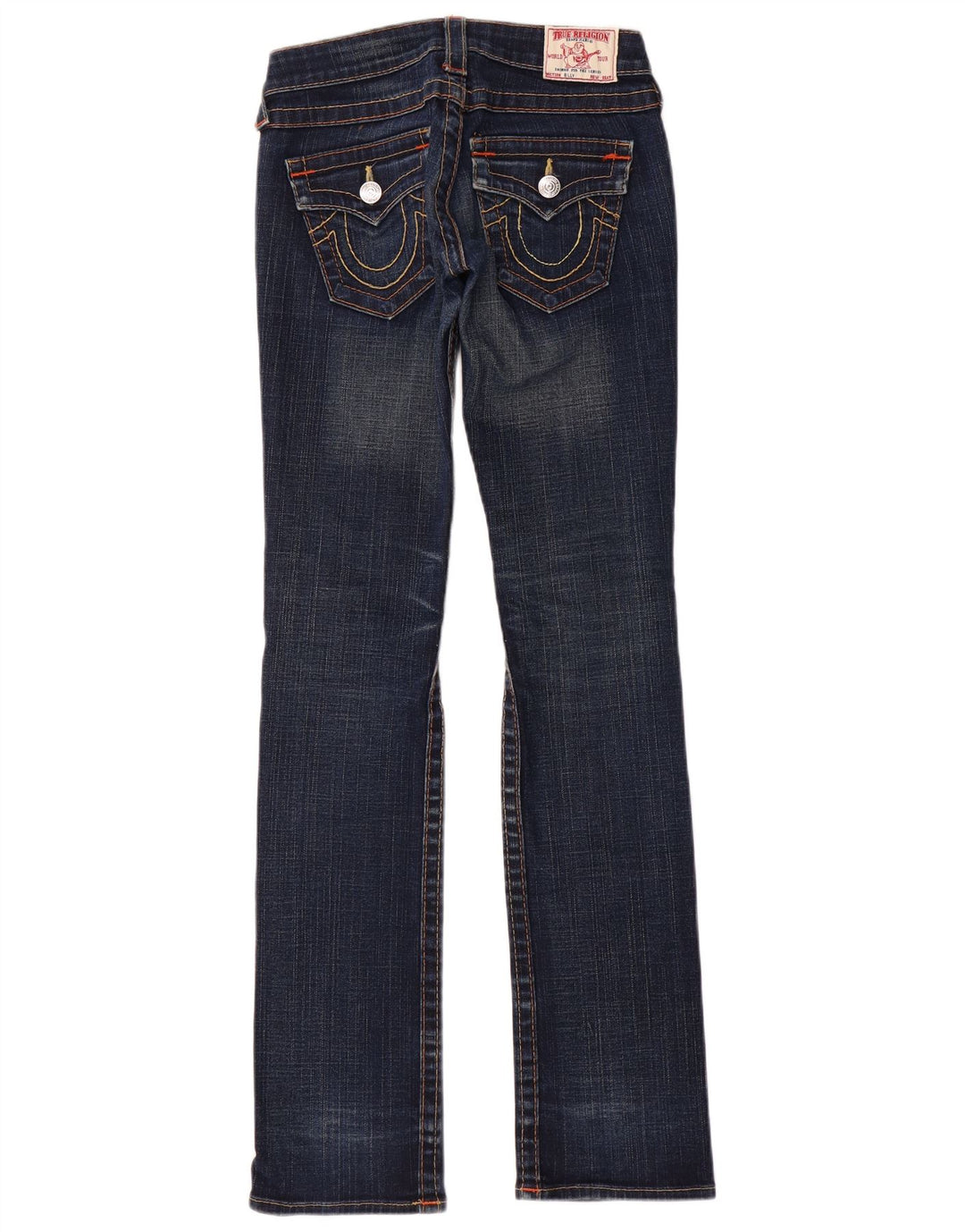 Женские узкие джинсы True Religion Bootcut W24 L33, синий хлопок