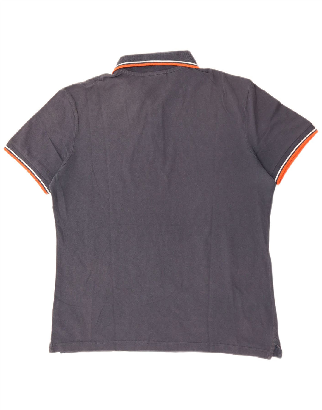 Мужская рубашка-поло DIADORA XL, темно-синяя, хлопок