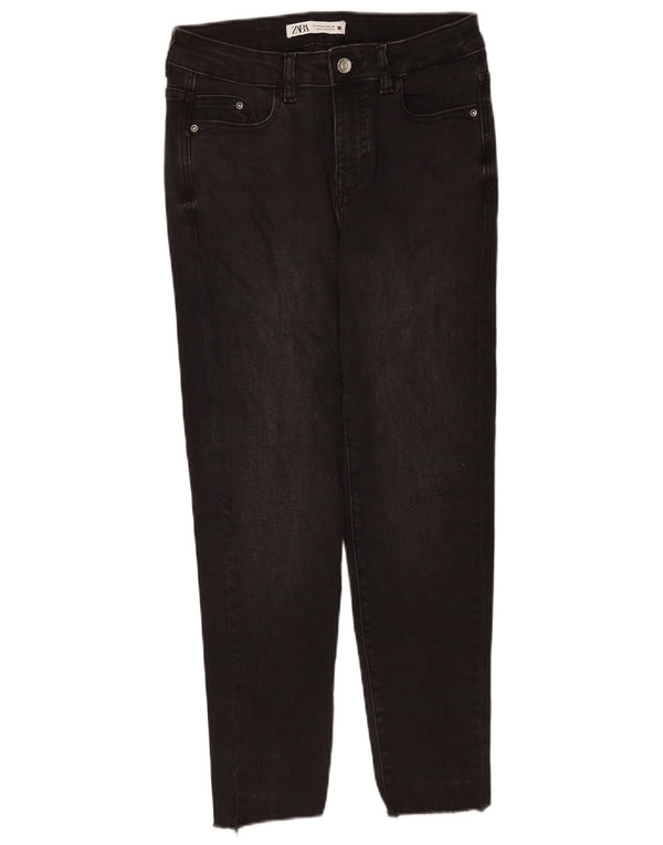 Женские зауженные джинсы Zara EU 40 Medium W30 L26, черные