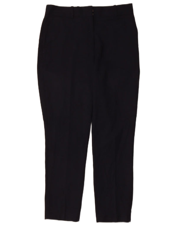 Женские зауженные брюки-чиносы REISS UK 10, маленькие W30 L29, темно-синяя шерсть