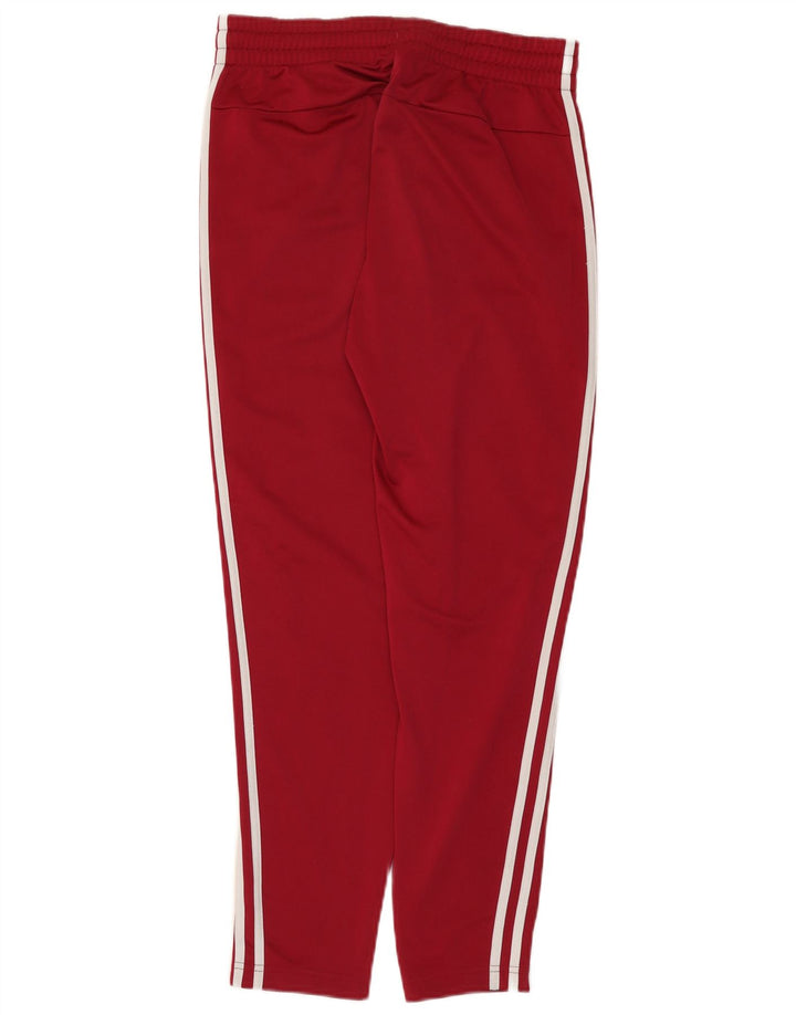 Женские спортивные брюки Adidas UK 8/10, малый темно-бордовый полиэстер