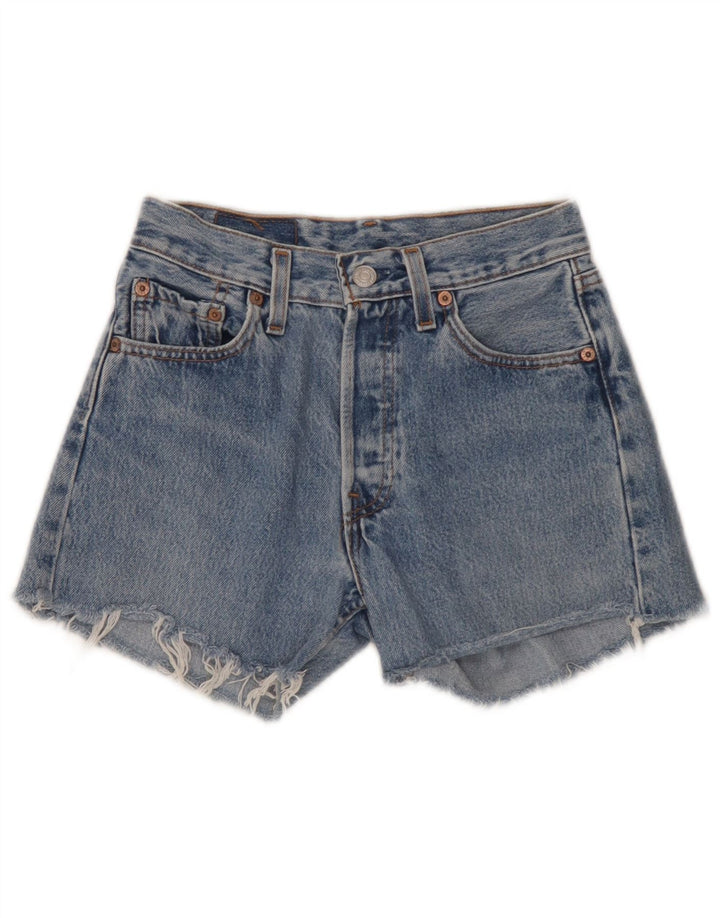 Женские джинсовые шорты Levi's 501 W26, маленькие синие