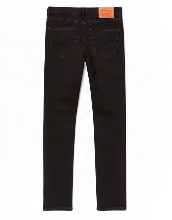 Мужские зауженные джинсы Levi's 512 W28 L32, черный хлопок