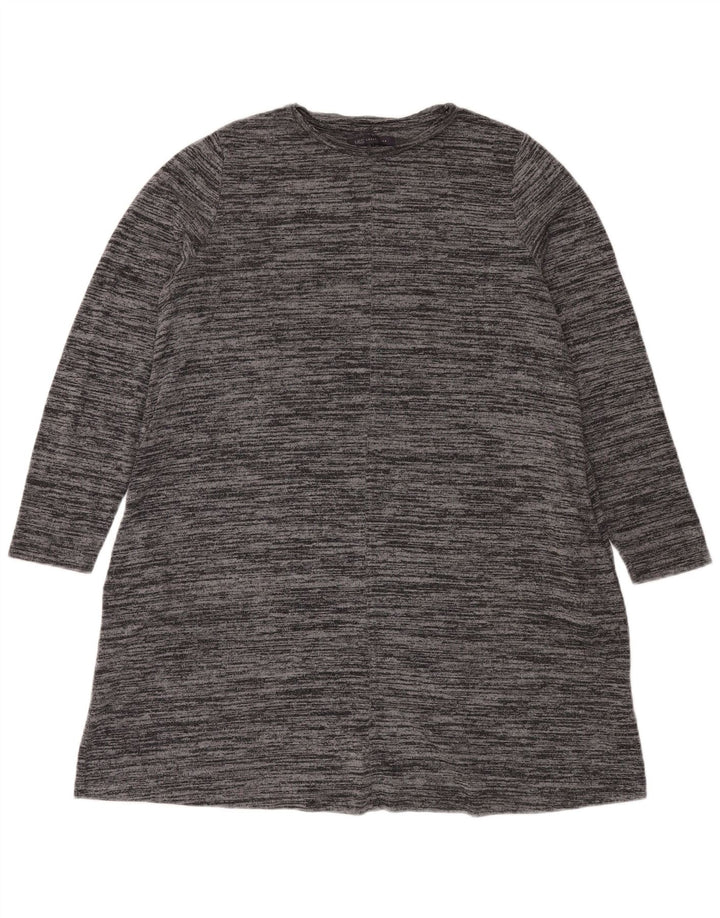 Женский джемпер Marks & Spencer UK 18 XL, серый полиэстер с крапинками