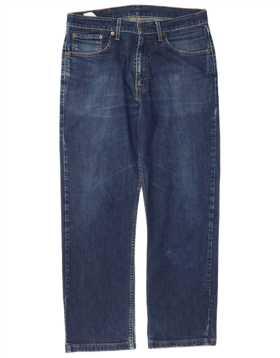 Мужские прямые джинсы Levi's 751 W34 L29 синие, хлопок
