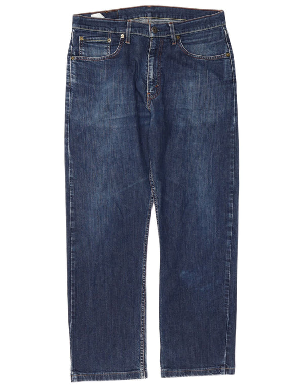 Мужские прямые джинсы Levi's 751 W34 L29 синие, хлопок