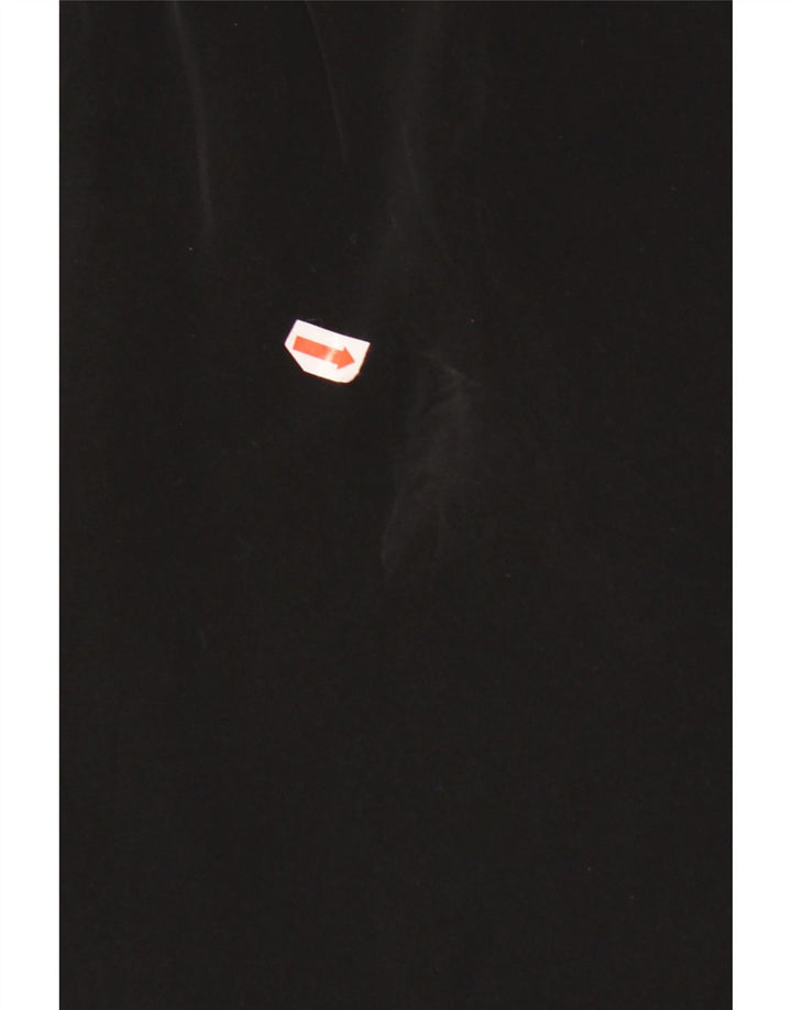 ВИНТАЖНЫЕ женские шорты чинос с завязками W28, средние, черные