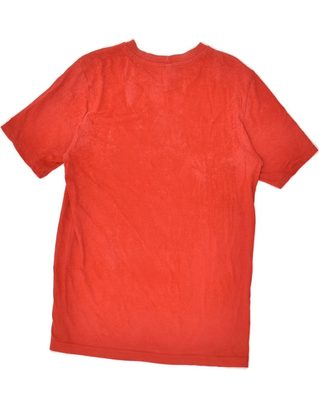 BENETTON Boys Graphic T-Shirt Top 11-12 Years 2XL  Red Spotted Cotton | Vintage Benetton | Thrift | Second-Hand Benetton | Used Clothing | Messina Hembry 