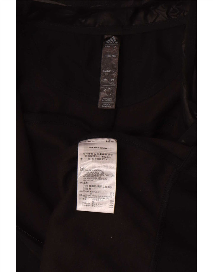 Мужской спортивный костюм Adidas с графическим рисунком 2XL, черный полиэстер