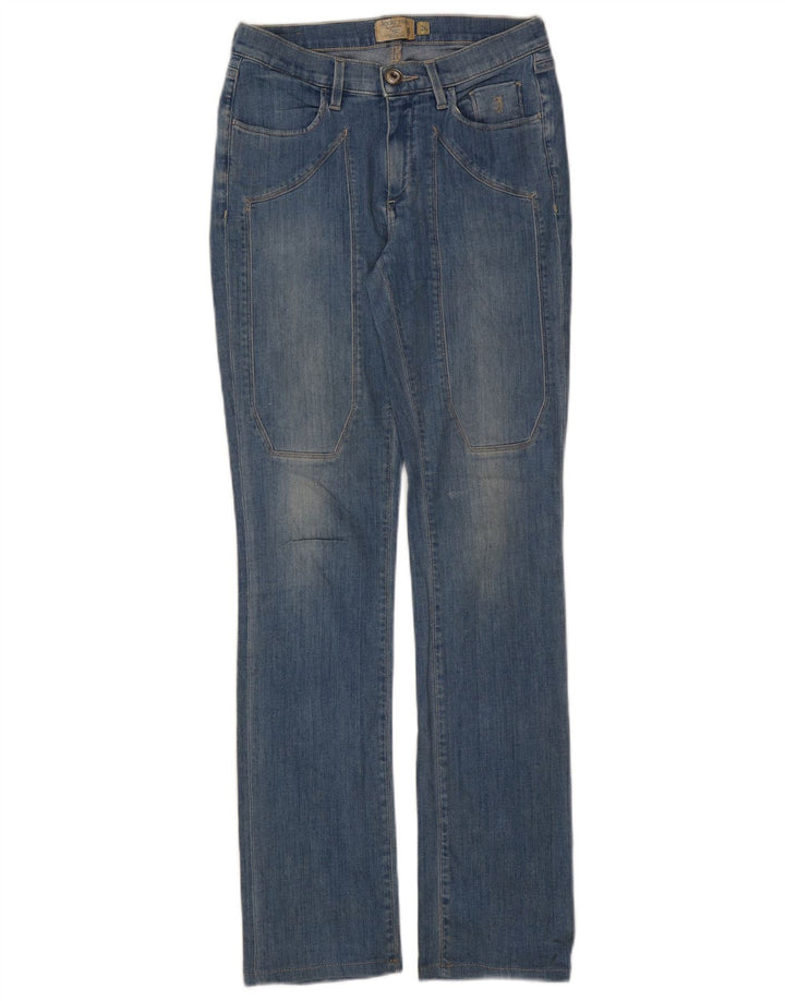 Женские джинсы Bootcut Jeckerson W26 L31 синие, хлопок