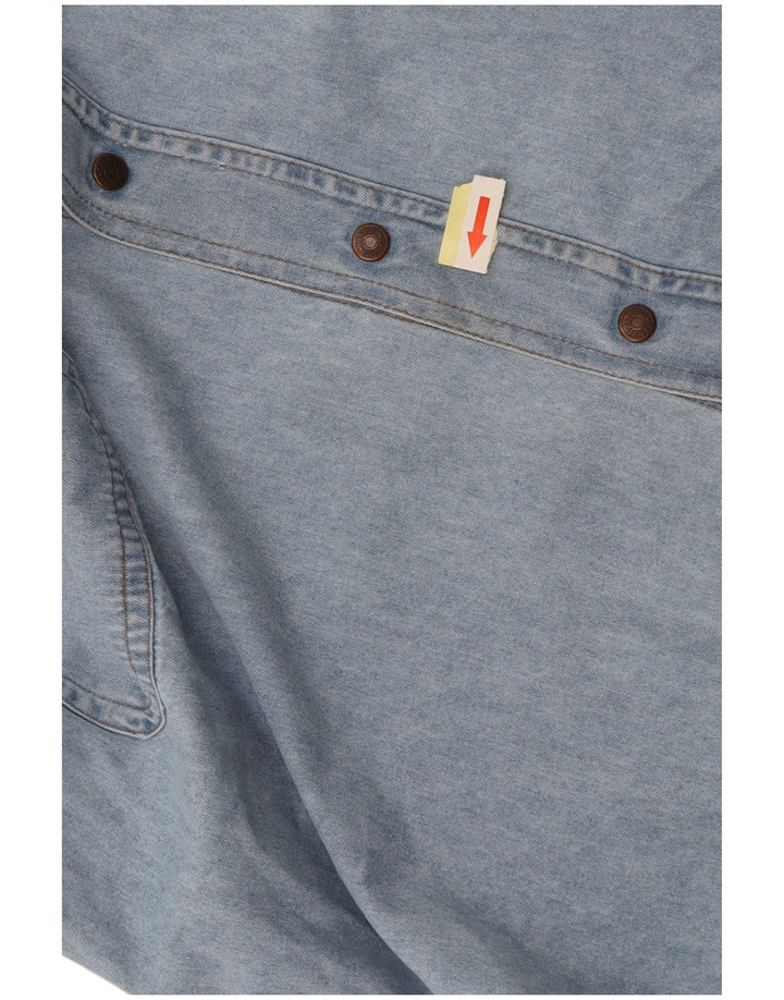 CASUCCI Мужская джинсовая рубашка 2XL синяя