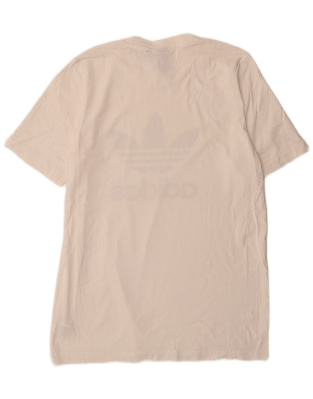 Adidas Мужская футболка с рисунком Топ среднего размера, белый хлопок