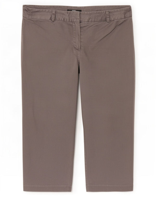 Женские капри Marks & Spencer UK 12 Medium W32 L20 Серые хлопковые