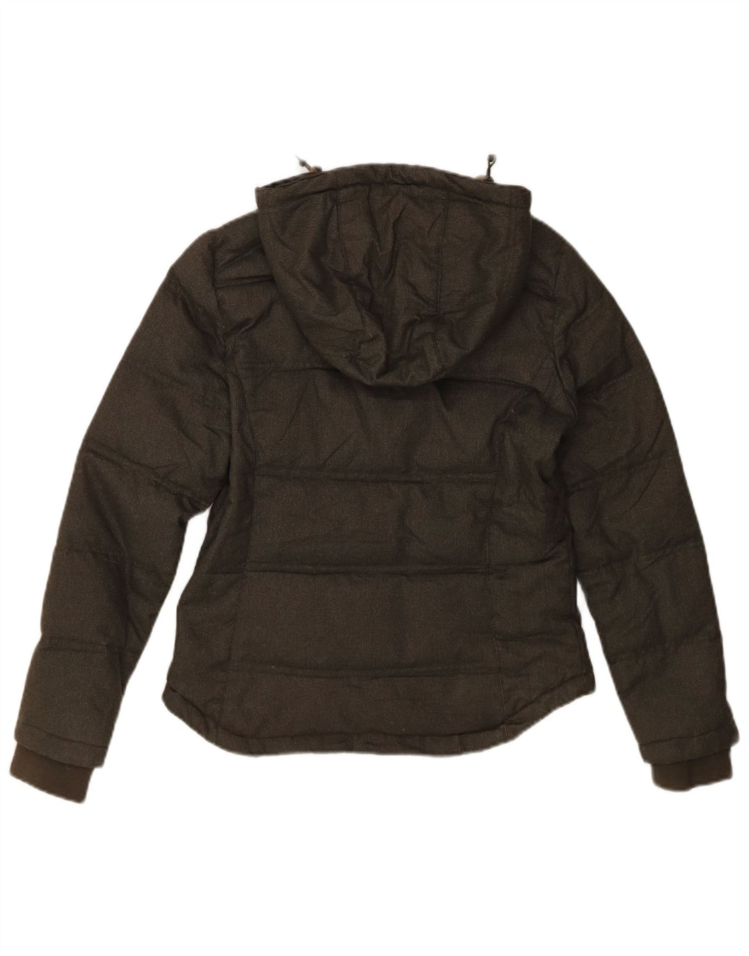 JACK WILLS Womens Hooded Padded Jacket UK 10 Small Green