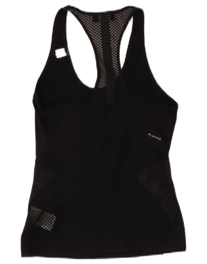 Женский жилет REEBOK UK 4 XS, черный полиэстер