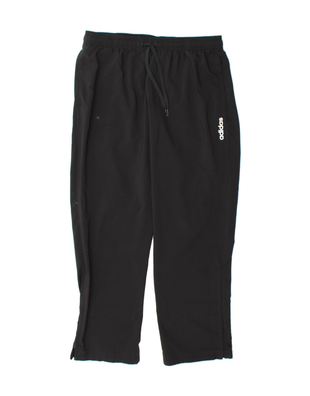 ADIDAS Mens Tracksuit Trousers Large  Black Polyester Vintage Adidas and Second-Hand Adidas from Messina Hembry 
