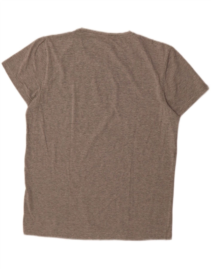 RIFLE Mens Graphic T-Shirt Top Large Grey Cotton Vintage Rifle and Second-Hand Rifle from Messina Hembry 