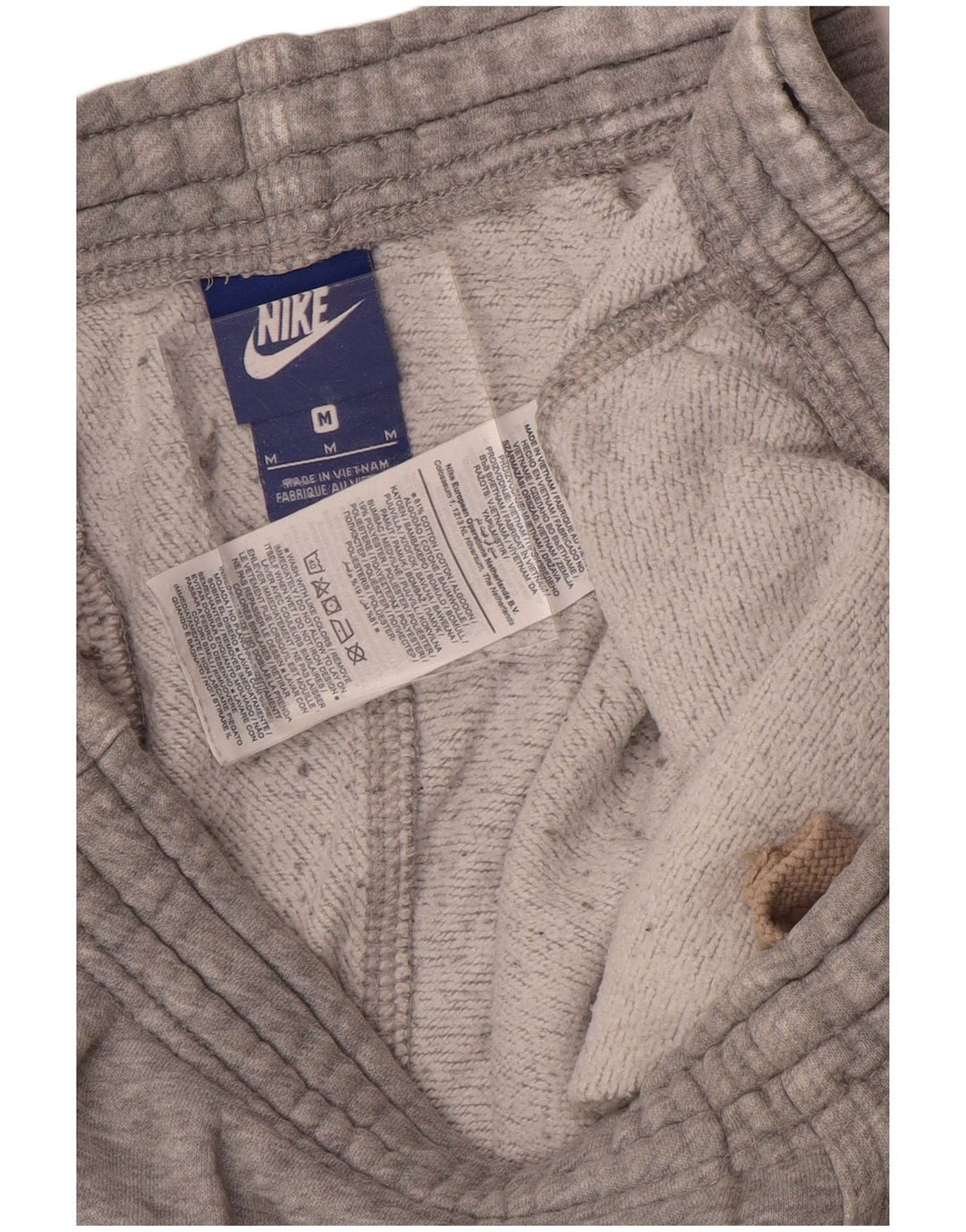 Мужские спортивные брюки Nike, джоггеры среднего серого цвета, хлопок