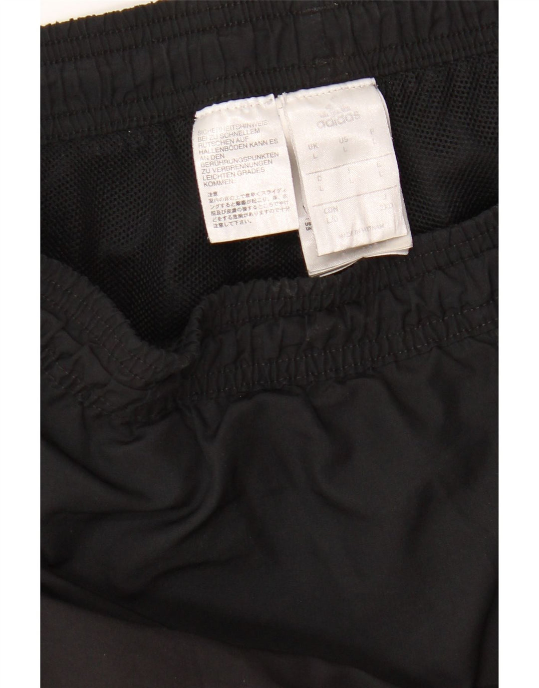 Мужские спортивные брюки ADIDAS с графическим принтом, джоггеры, большие черные полиэстера