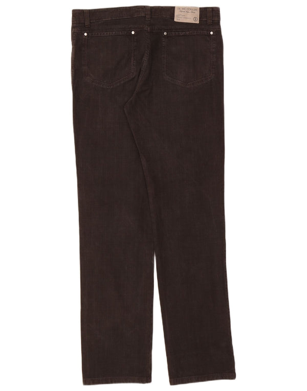 Мужские повседневные брюки J.E. Mc Collum IT 50 Large W36 L32 Коричневые в клетку