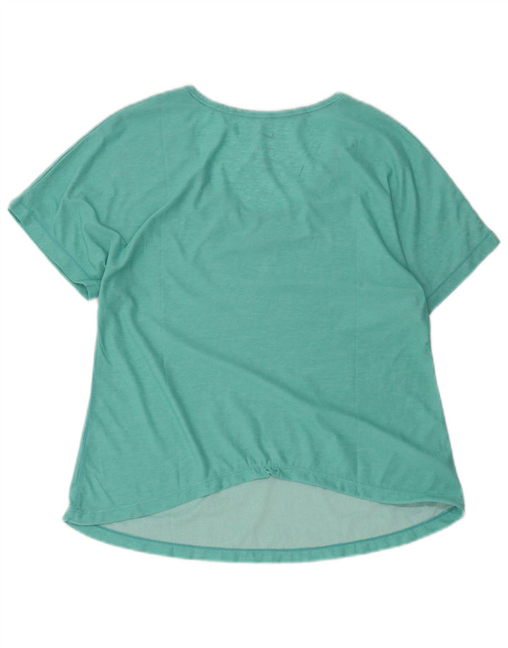 Женская футболка Nike Dri Fit Top UK 14, средний синий