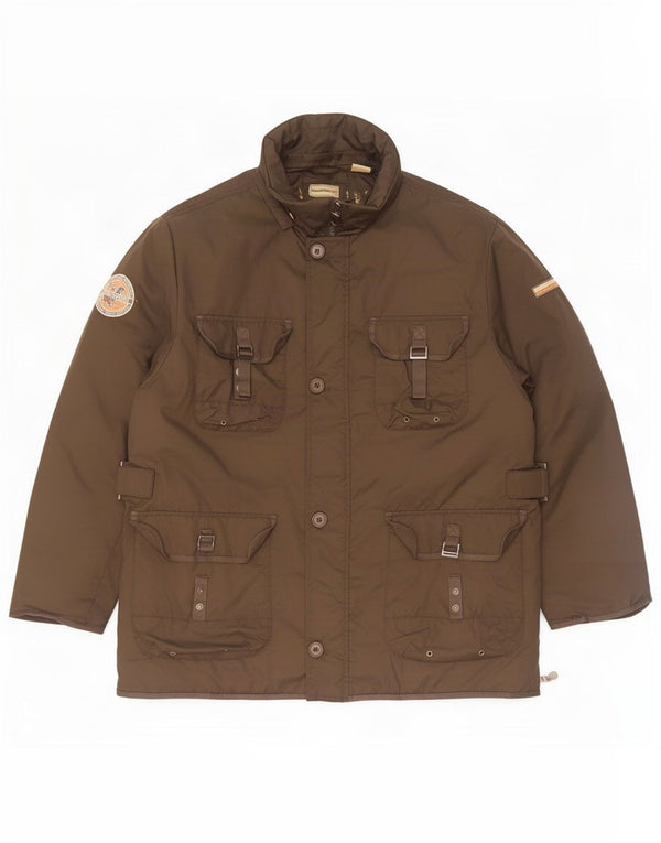 Мужская утепленная куртка Nangaparbat UK 42/44 XL Коричневый полиамид