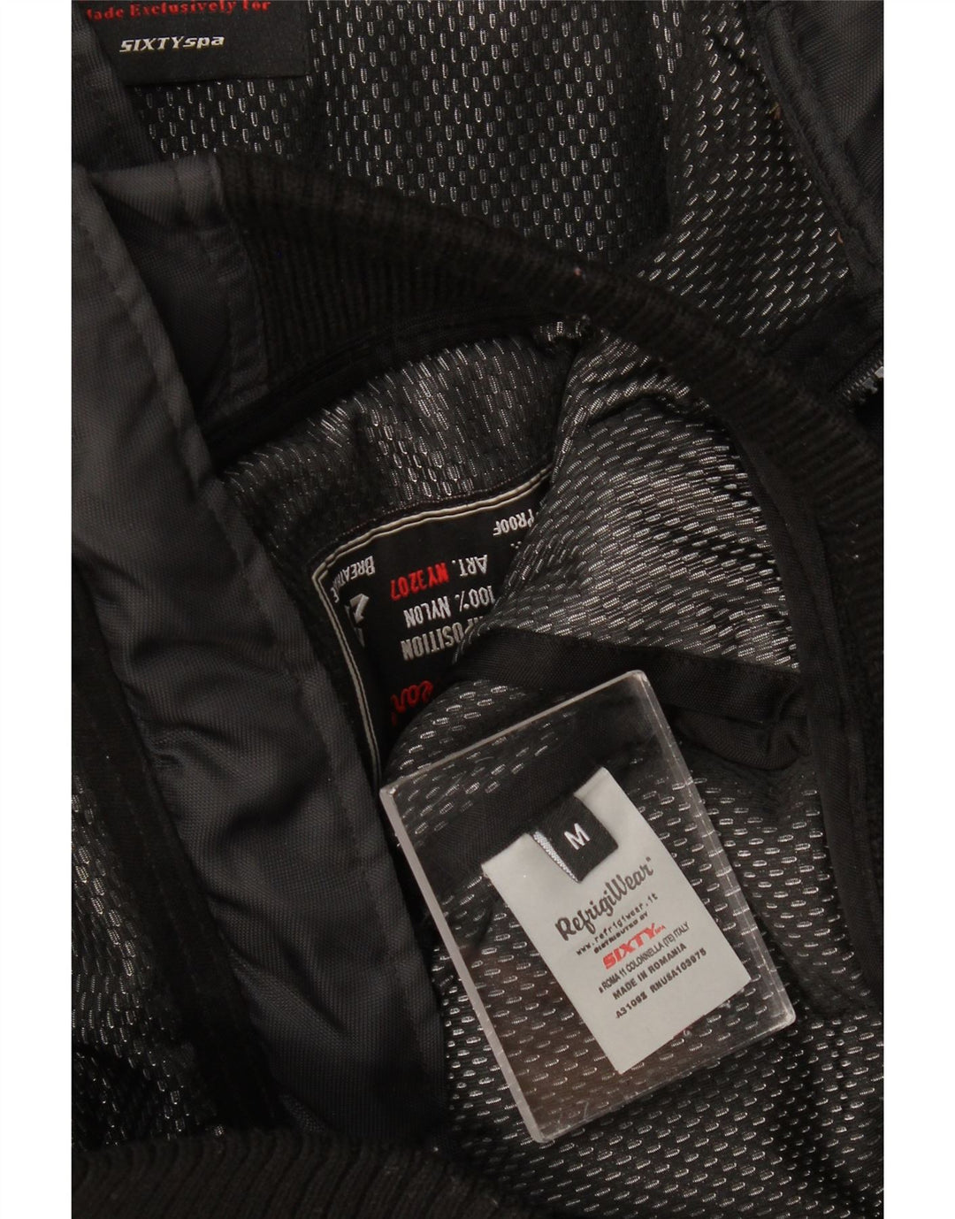 Мужская утепленная куртка Refrigiwear UK 38, средний черный полиамид