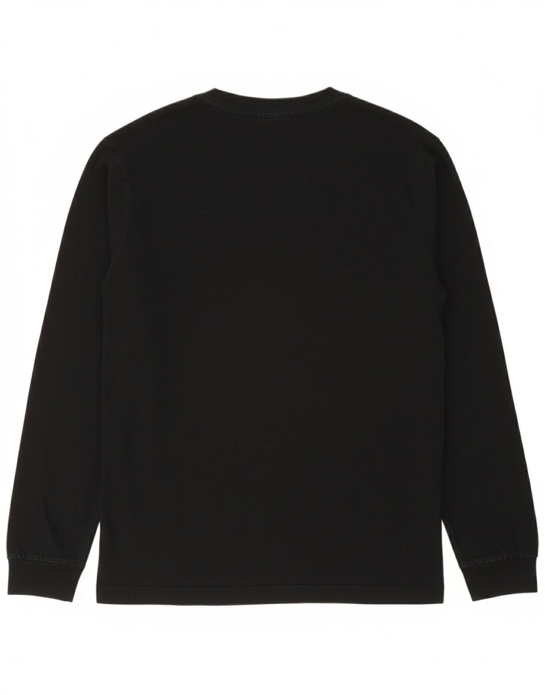CHAMPION Womens Graphic Top Long Sleeve UK 10 Small Black