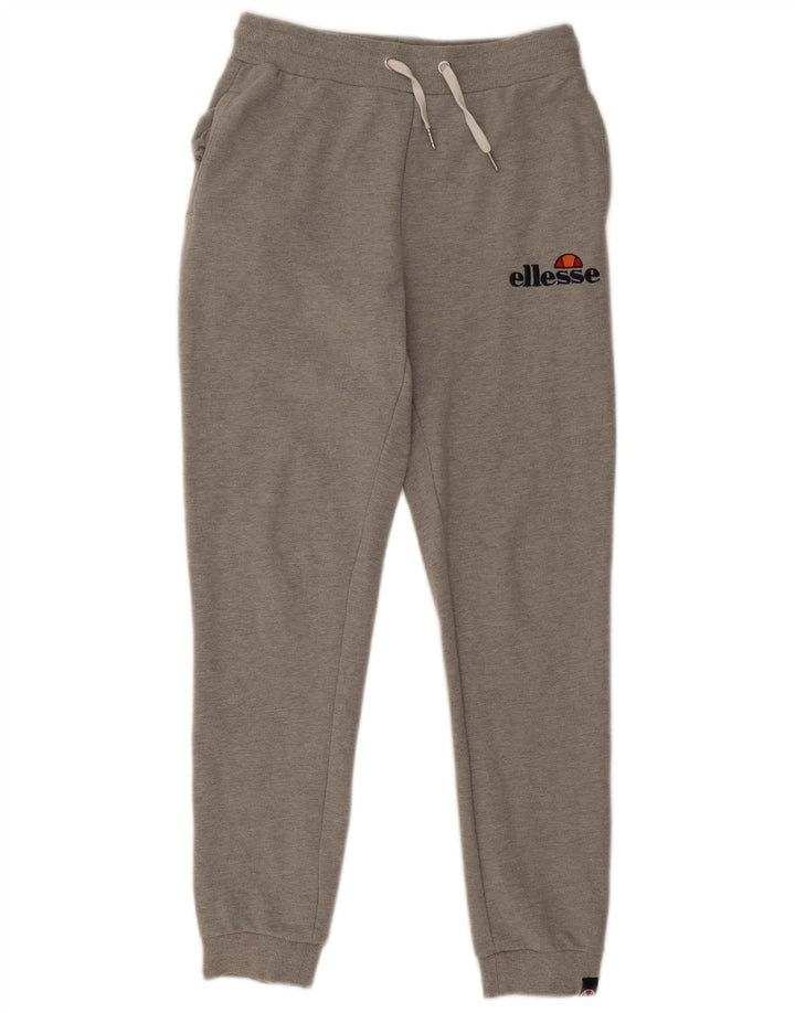 Мужские спортивные брюки Ellesse, джоггеры среднего серого цвета, хлопок