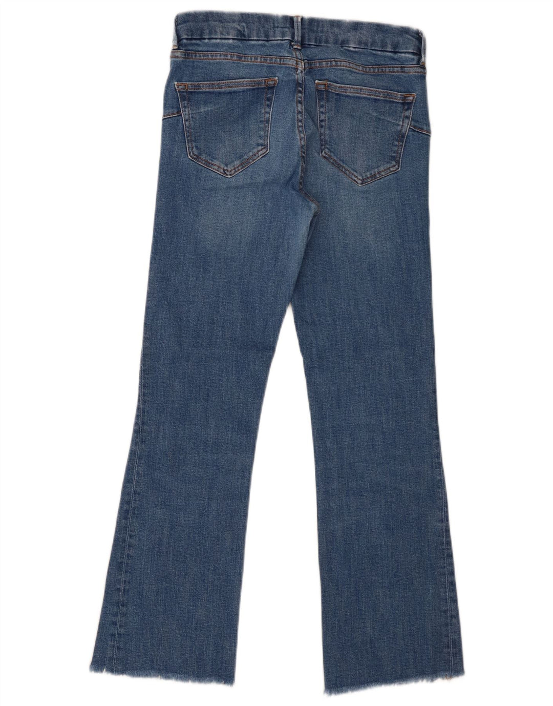 Женские расклешенные джинсы Zara EU 38, маленькие W28 L27, синие