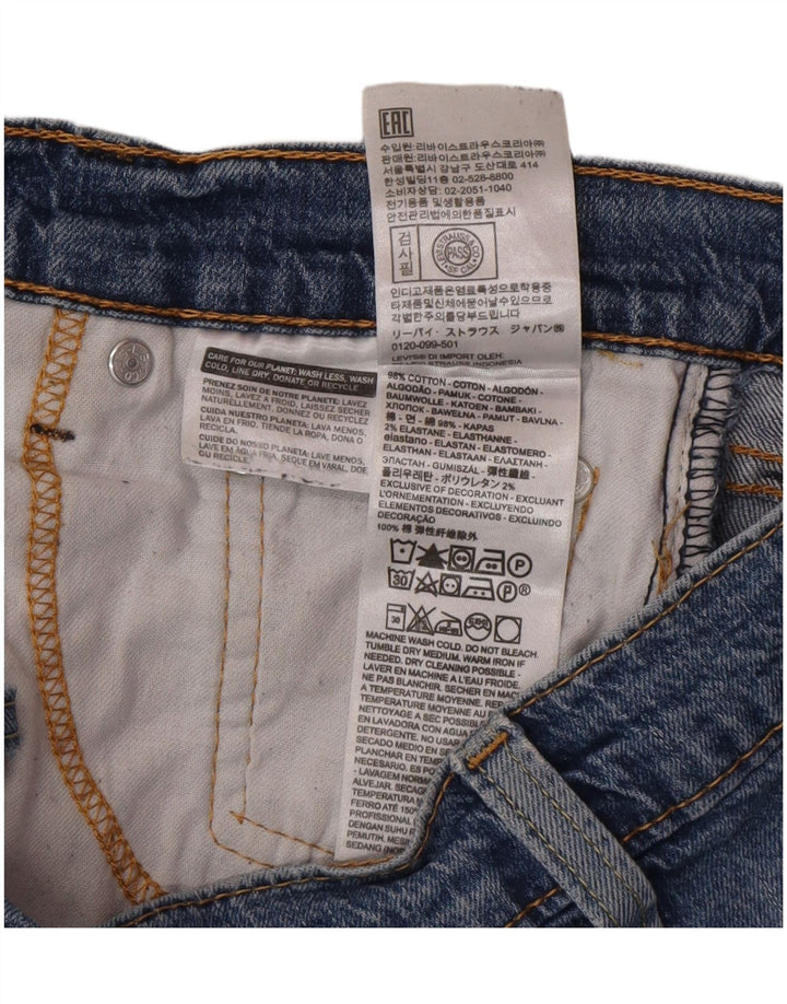 Мужские зауженные джинсы Levi's 541 W30 L32 синие, хлопок