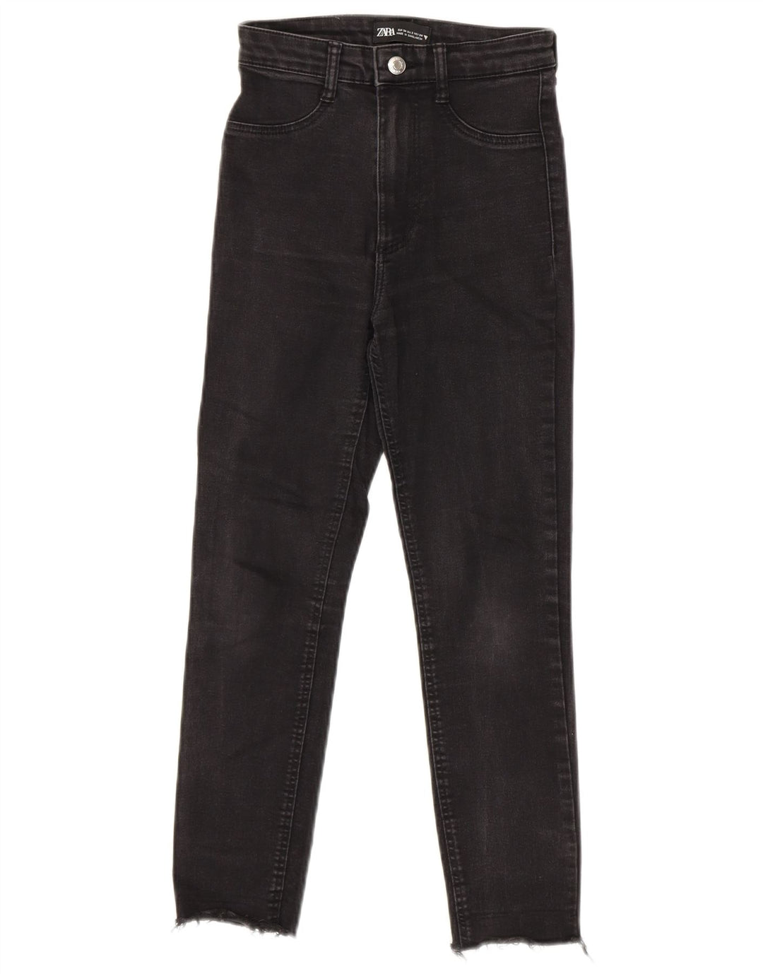 ZARA Womens Slim Jeans EU 34 2XS W24 L23 Black