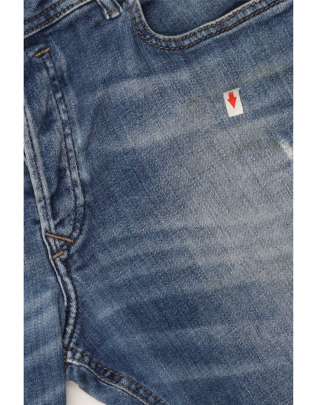 Мужские джинсовые шорты Diesel Sleenker W33, средние синие