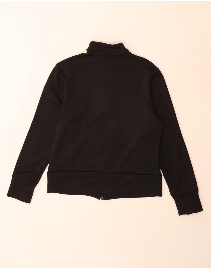 Женский спортивный костюм Adidas Top Jacket UK 16, большой черный полиэстер