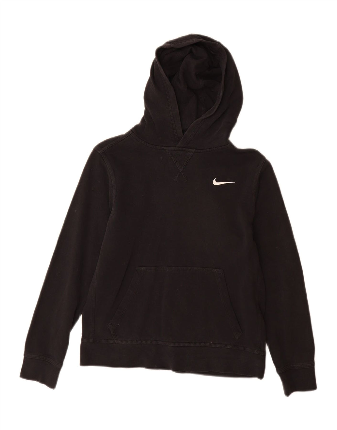 Джемпер с капюшоном Nike для мальчиков 12–13 лет, большой черный