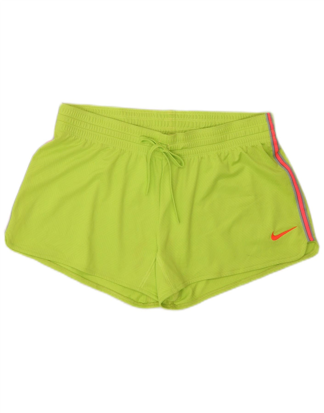 Женские спортивные шорты Nike Dri Fit UK 14, средний зеленый полиэстер