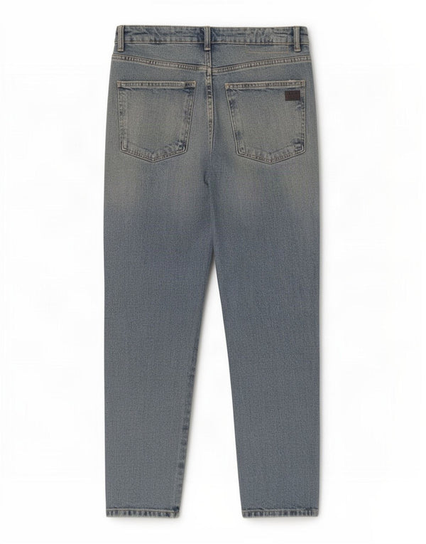Женские прямые джинсы Zara с высокой талией EU 40 Medium W30 L28 Синие