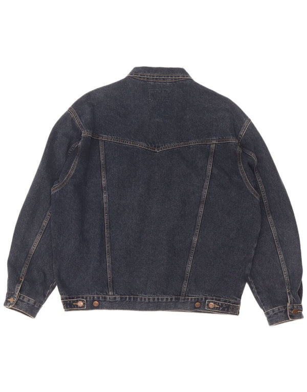 Мужская джинсовая куртка Wrangler UK 42 XL, синяя, хлопок