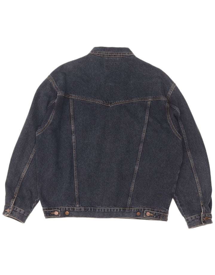 Мужская джинсовая куртка Wrangler UK 42 XL, синяя, хлопок