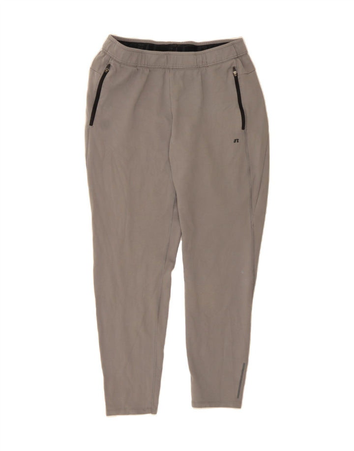 RUSSELL ATHLETIC Mens Tracksuit Trousers Large  Grey Polyester Vintage Russell Athletic and Second-Hand Russell Athletic from Messina Hembry 