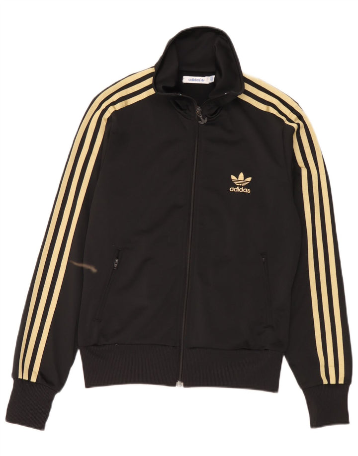 Женский спортивный костюм Adidas с графическим принтом, верхняя куртка EU 38, средний черный