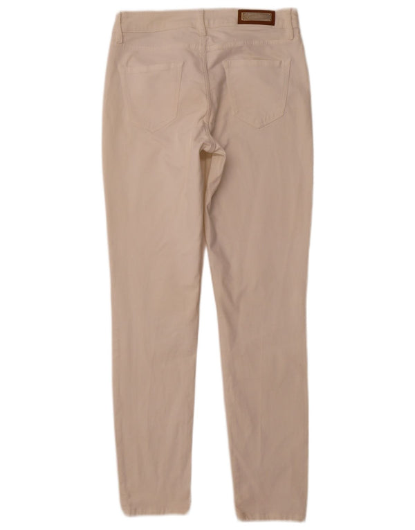 MASSIMO DUTTI Женские повседневные узкие брюки EU 40 Medium W30 L29 Белые